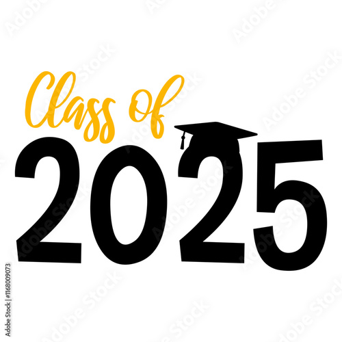 Vector Class of 2025 Illustration