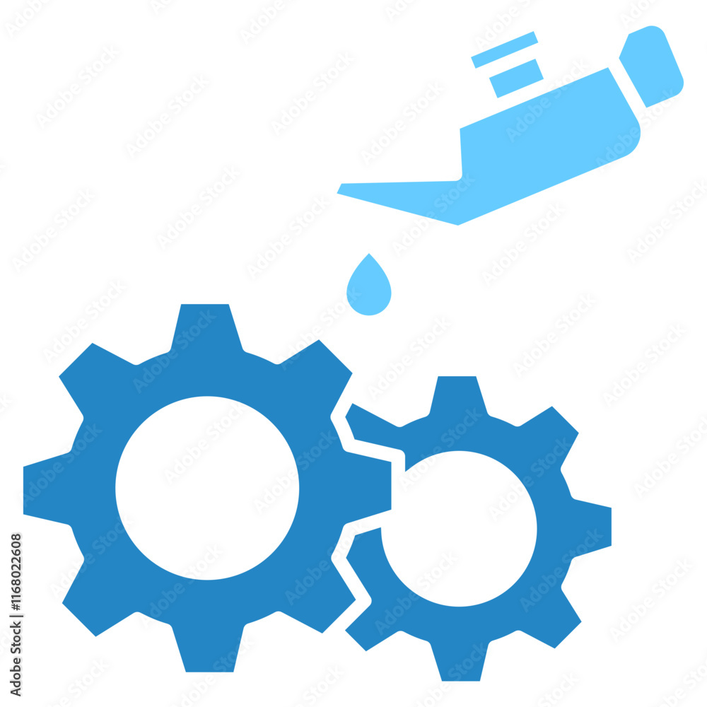 Gear Oil dual tone blue color icon. use for modern concept, print, UI, UX kit, web and app development. Vector EPS 10, related to car service, auto garage, car spare part. Gear Oil dual tone blue color icon. use for modern concept, print, UI, UX kit, web and app development. Vector EPS 10, related to car service, auto garage, car spare part.