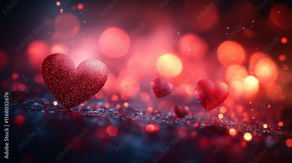 Happy valentines Day Poster, Love Poster, Heart Symbol Happy valentines Day Poster, Love Poster, Heart Symbol