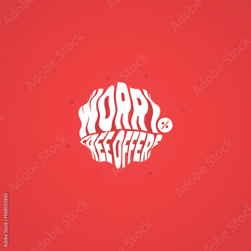 Worry Free Offers. This is an icon design for company promotion.