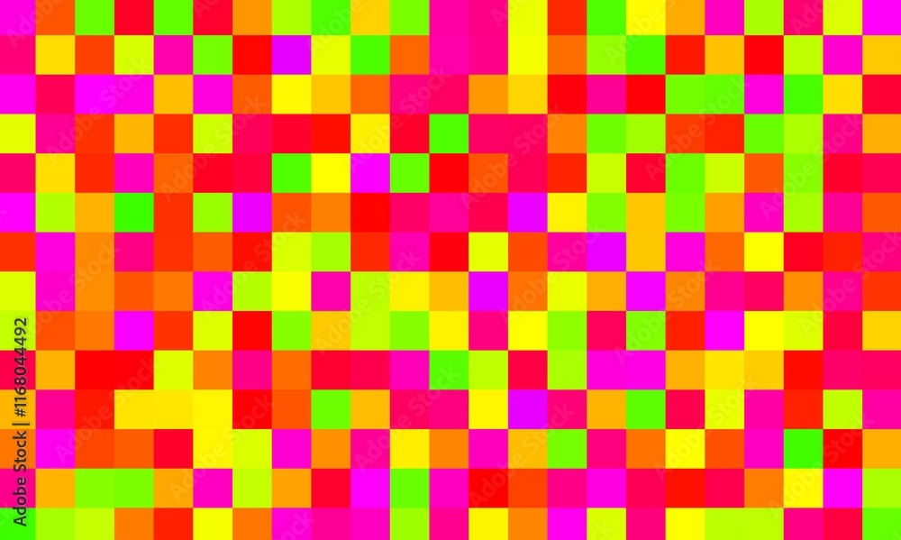 Abstract colorful mosaic squares pattern background Abstract colorful mosaic squares pattern background