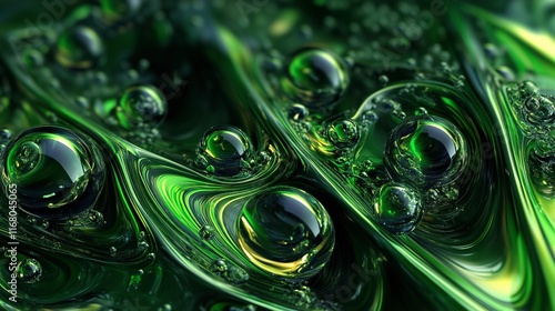 abstract green colour with beautiful light spots