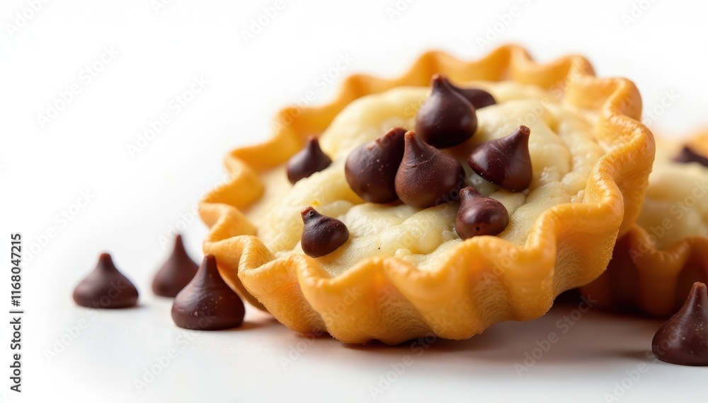Crispy edges, soft center, abundant chocolate chips, pristine white backdrop, delicious food, cookies, perfect cookie Crispy edges, soft center, abundant chocolate chips, pristine white backdrop, delicious food, cookies, perfect cookie