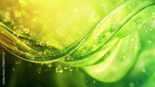 abstract green colour with beautiful light spots