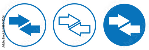 transfer icon set eps 10.