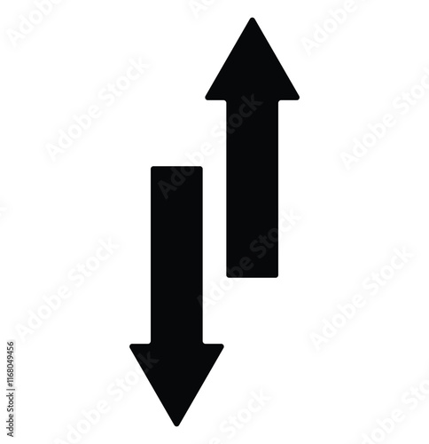 exchange arrow icon set vector illustration eps 10.