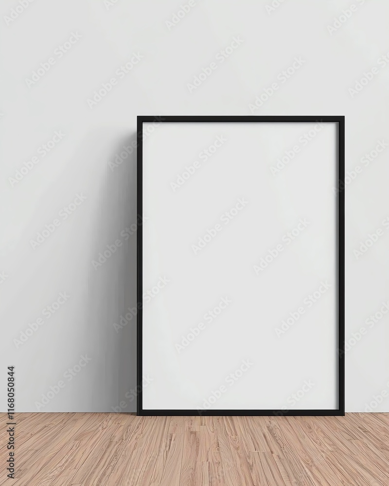 Cozy empty wall studio interior Cozy empty wall studio interior