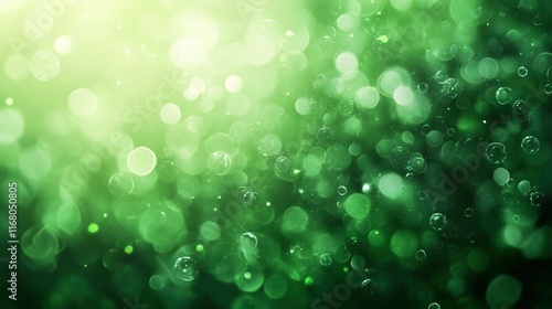 abstract green colour with beautiful light spots
