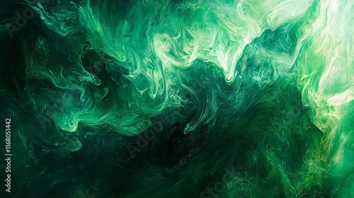 abstract green colour with beautiful light spots