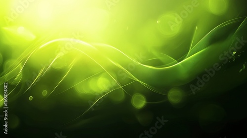 abstract green colour with beautiful light spots