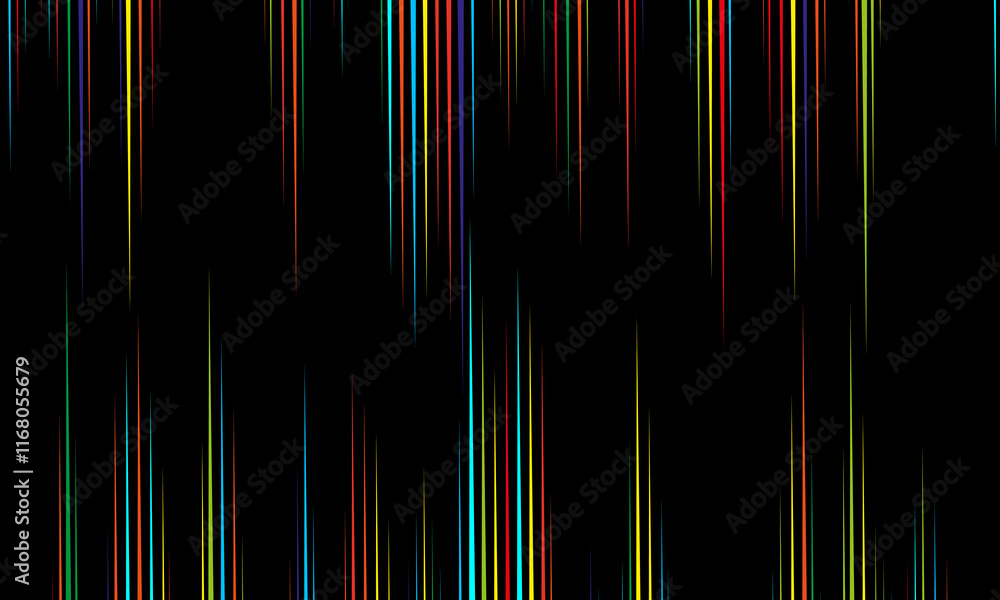 Dynamic Colorful Light Streaks on Black Background - Vibrant Abstract Lines. comic background. Dynamic Colorful Light Streaks on Black Background - Vibrant Abstract Lines. comic background.