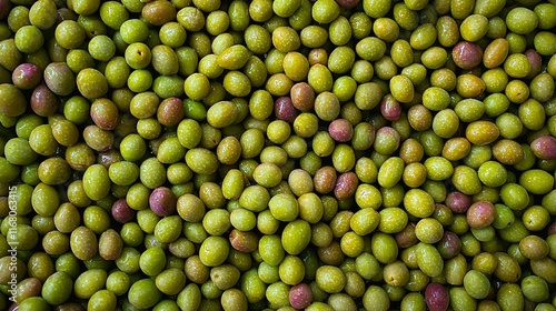 Green Olives: A Close-Up View
