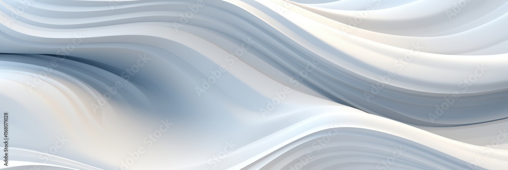 Abstract Wavy Design in Soft White Color with Fluid Dimensions and Modern Aesthetic for Contemporary Backgrounds and Digital Art Projects Abstract Wavy Design in Soft White Color with Fluid Dimensions and Modern Aesthetic for Contemporary Backgrounds and Digital Art Projects