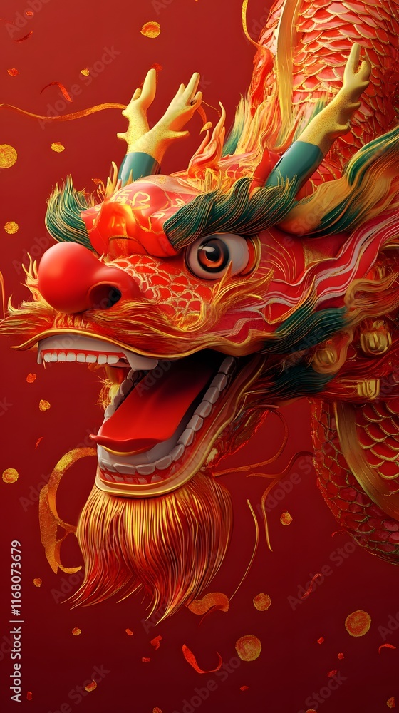 Chinese dragon dance Vector illustration of a vibrant Chinese dragon dance, red and gold banner for New Year 2025 Chinese dragon dance Vector illustration of a vibrant Chinese dragon dance, red and gold banner for New Year 2025