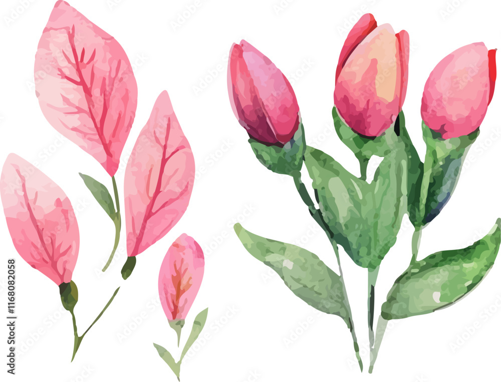 Fototapeta premium bouquet of tulips
