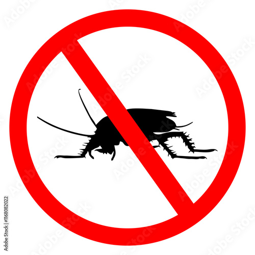 cockroach repellent silhouette or symbol