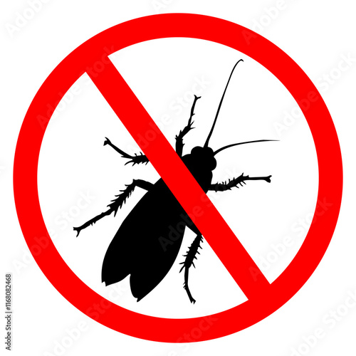 cockroach repellent silhouette or symbol