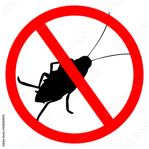 cockroach repellent silhouette or symbol