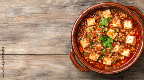 Mapo Tofu: A vibrant, flavo...