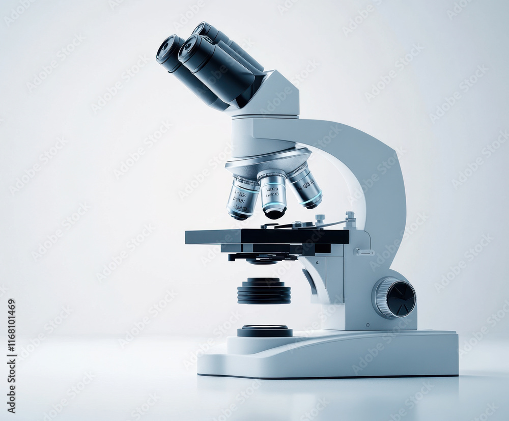 high resolution image of sleek digital microscope showcasing advanced optics and precision engineering. Ideal for laboratory and educational settings high resolution image of sleek digital microscope showcasing advanced optics and precision engineering. Ideal for laboratory and educational settings
