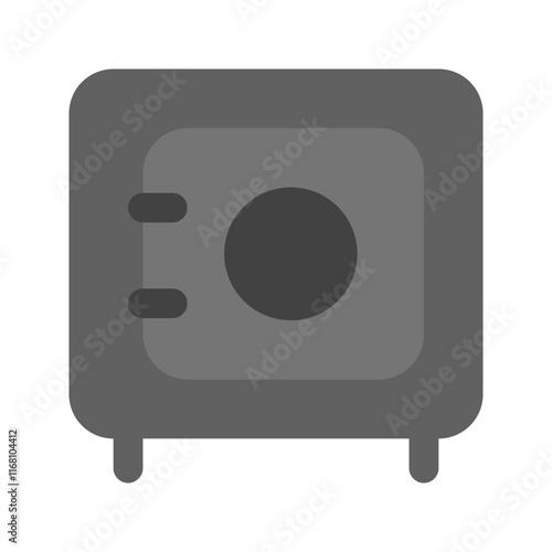 safe box flat icon