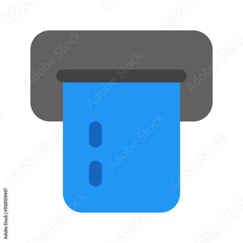 withdraw flat icon