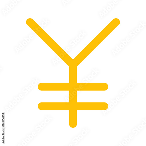yen flat icon