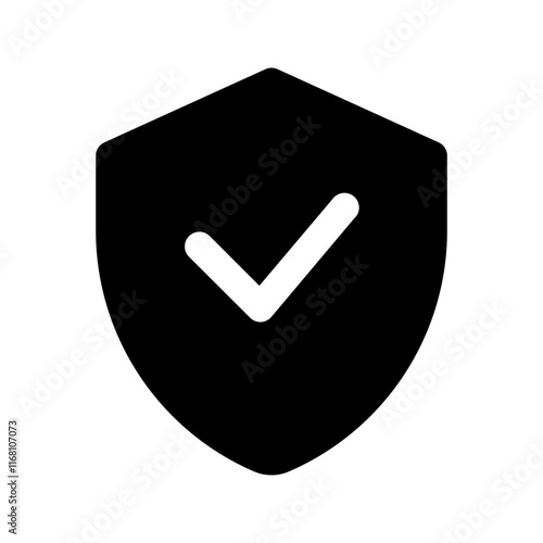 shield glyph icon