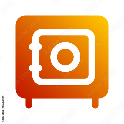 safe box gradient icon