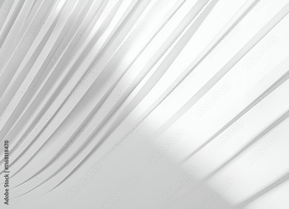 Abstract White Lines: A Study in Light and Shadow Abstract White Lines: A Study in Light and Shadow