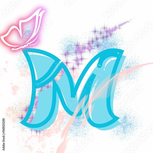 background with butterflies