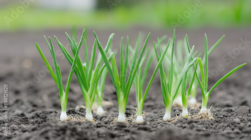Fresh Green Onion Shoots: C...