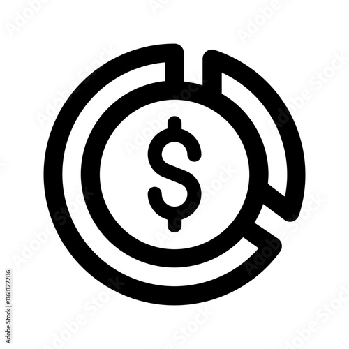 budgeting line icon