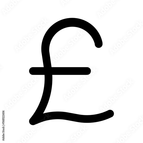 pound line icon