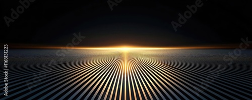 Burst abstract background idea. Futuristic abstract background with horizon and lines, symbolizing innovation and progress.