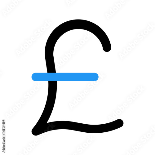 pound line color icon