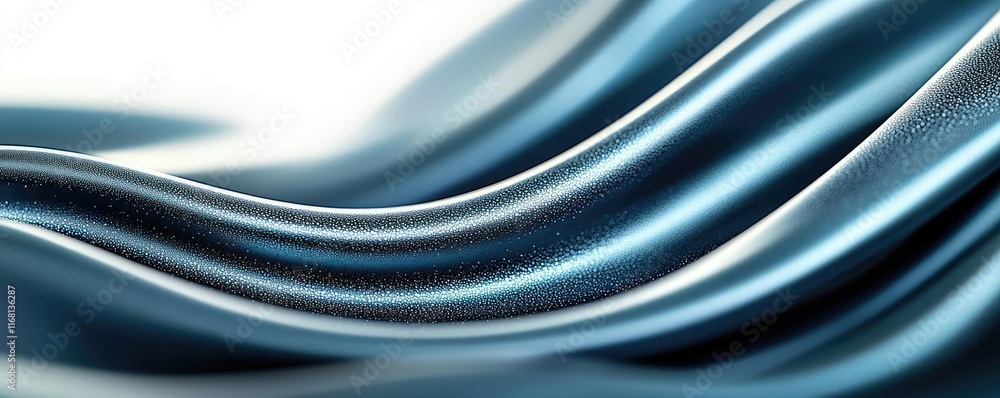 Grungy abstract background concept. Smooth blue satin fabric elegantly flowing, creating a serene and luxurious atmosphere. Grungy abstract background concept. Smooth blue satin fabric elegantly flowing, creating a serene and luxurious atmosphere.