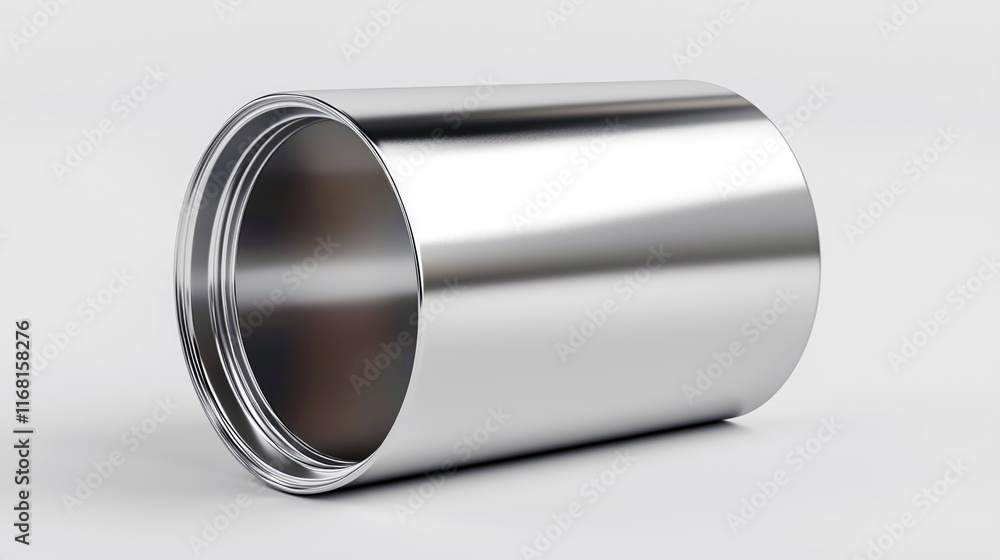metallic horizontal polished steel tube metallic horizontal polished steel tube