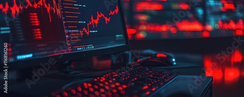 Dark themed Trader Workstat...