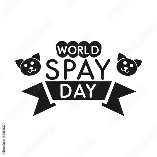 World spay day Background Template design for Poster or Banner