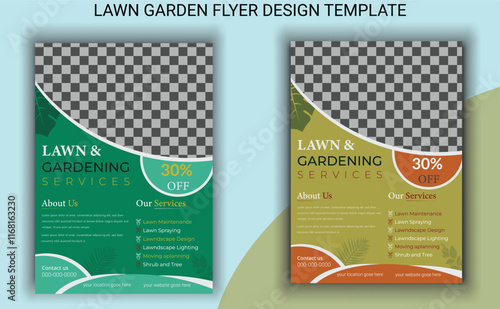 Multipurpose Lawn Care and Gardening Design Template, Perfect for Flyers, Posters, Brochures, Banners, Carousels, and Business Promotions,
lawn care garden or landscaping service flyer template.