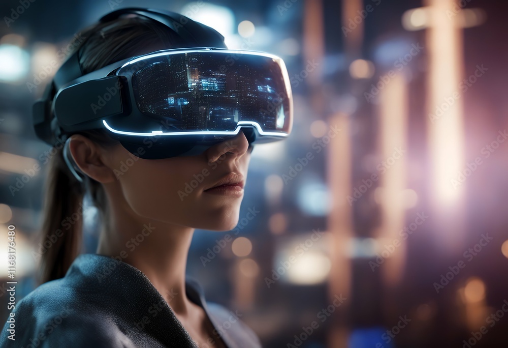 ai woman connection glasses vr intelligence virtual wearing world global internet artificial ai woman connection glasses vr intelligence virtual wearing world global internet artificial