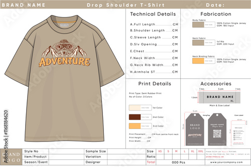 Adventure Explorer Graphic T-Shirt for Outdoor Enthusiasts