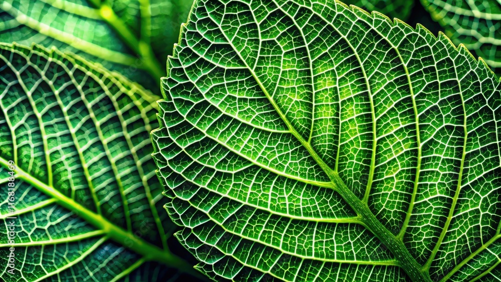 Macro photography captures vibrant green foliage, showcasing nature's complex layering with exceptional depth of field. Macro photography captures vibrant green foliage, showcasing nature's complex layering with exceptional depth of field.