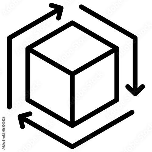 Reuse Outline Icon