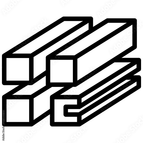 Metal Outline Icon