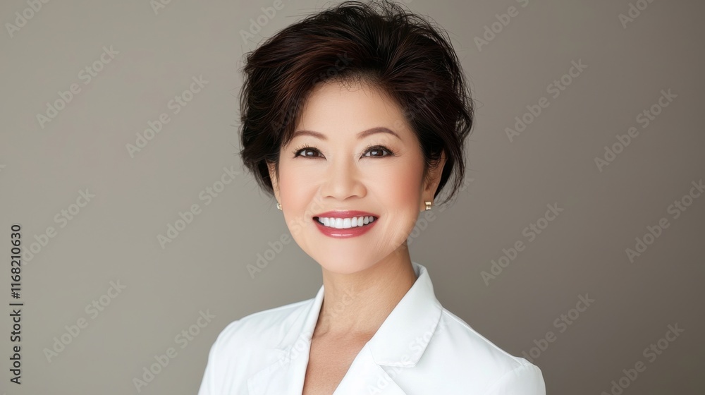 Professional portrait of confident businesswoman in studio high-quality image warm tones inspirational mood Professional portrait of confident businesswoman in studio high-quality image warm tones inspirational mood