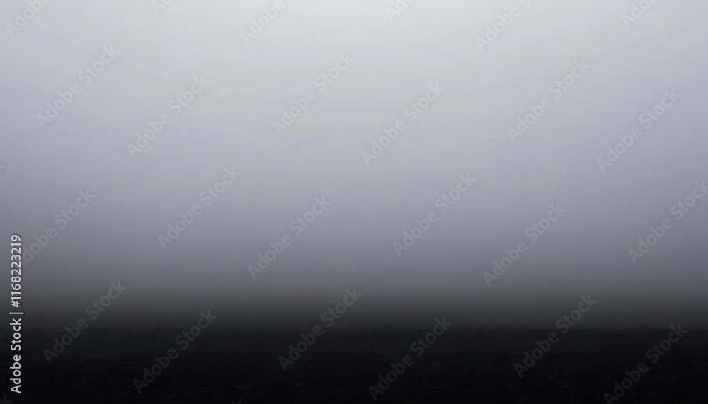 Obraz premium Dense Fog Engulfing Darkness