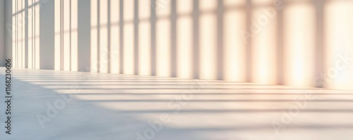 Wallpaper Mural Grungy abstract background idea. A minimalist interior with soft shadows and natural light for modern design inspiration. Torontodigital.ca