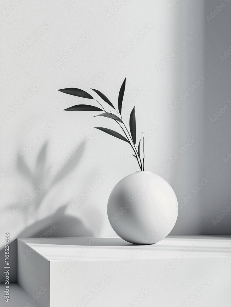 A 3D mockup highlighting a stylish contemporary design in a polished studio environment, perfect for presentations and marketing materials. A 3D mockup highlighting a stylish contemporary design in a polished studio environment, perfect for presentations and marketing materials.
